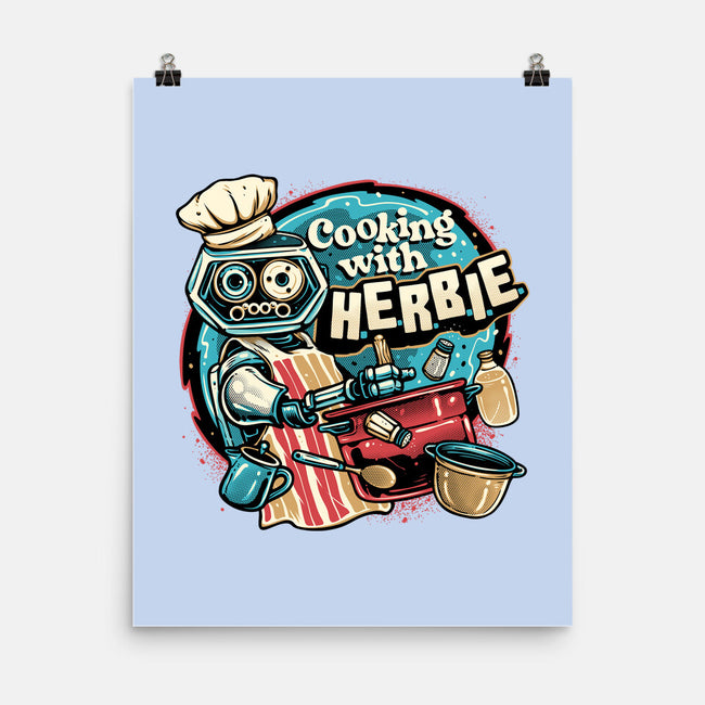 Cooking With Herbie-None-Matte-Poster-glitchygorilla