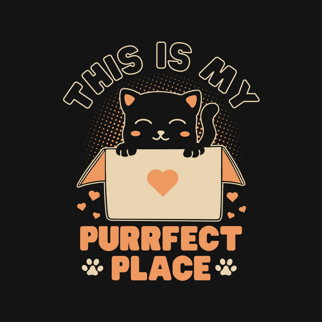 Purrfect Place-Womens-Fitted-Tee-brunopires