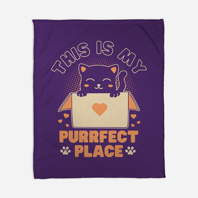 Purrfect Place-None-Fleece-Blanket-brunopires