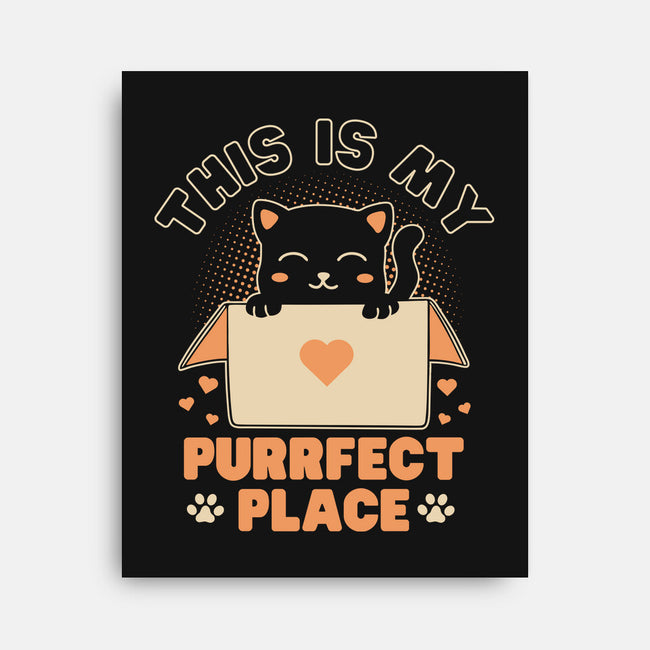 Purrfect Place-None-Stretched-Canvas-brunopires