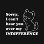 Cat Indifference-None-Drawstring-Bag-Studio Mootant