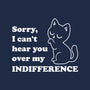 Cat Indifference-None-Drawstring-Bag-Studio Mootant