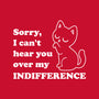 Cat Indifference-None-Drawstring-Bag-Studio Mootant