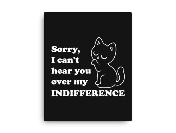 Cat Indifference