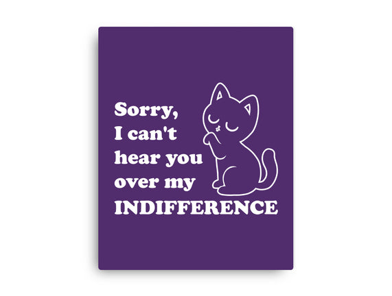 Cat Indifference