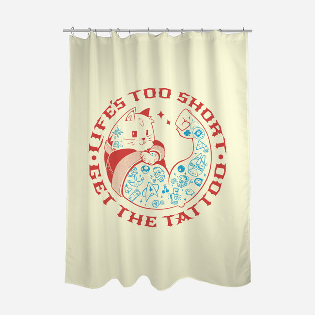 Get The Tattoo-None-Polyester-Shower Curtain-Heyra Vieira