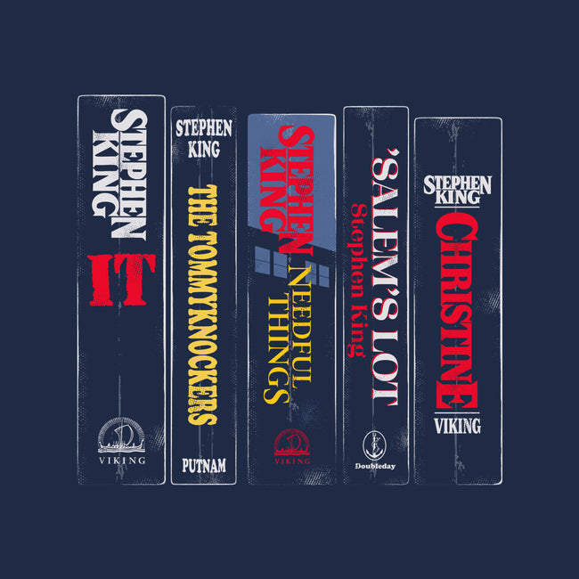 King Bookshelf-Womens-Fitted-Tee-Nemons