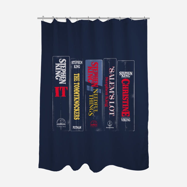 King Bookshelf-None-Polyester-Shower Curtain-Nemons