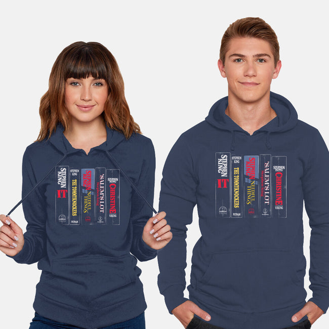 King Bookshelf-Unisex-Pullover-Sweatshirt-Nemons