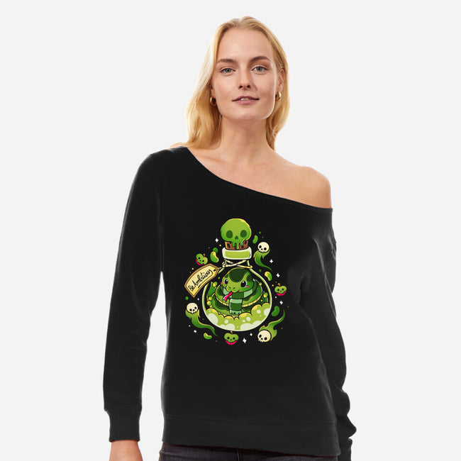 Ambitious Potion-Womens-Off Shoulder-Sweatshirt-Vallina84