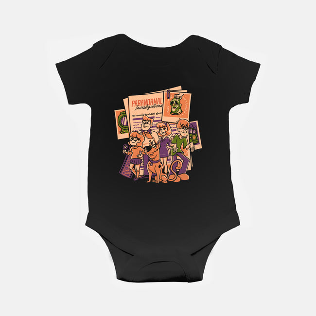 Paranormal Investigations-Baby-Basic-Onesie-estudiofitas