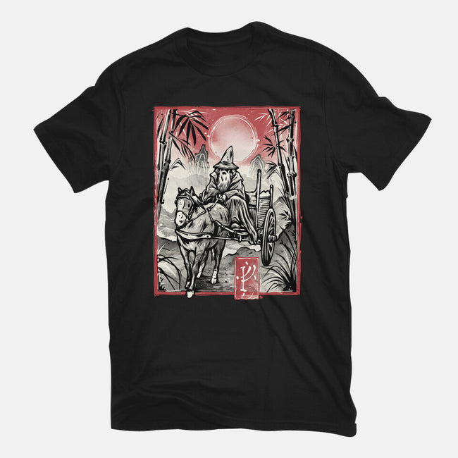 The Grey Traveler-Mens-Heavyweight-Tee-glitchygorilla