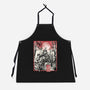 The Grey Traveler-Unisex-Kitchen-Apron-glitchygorilla