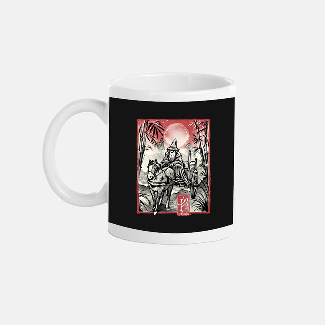 The Grey Traveler-None-Mug-Drinkware-glitchygorilla