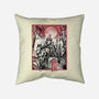 The Grey Traveler-None-Removable Cover w Insert-Throw Pillow-glitchygorilla