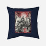 The Grey Traveler-None-Removable Cover w Insert-Throw Pillow-glitchygorilla