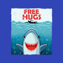 Free Shark Hugs-Womens-Fitted-Tee-erion_designs