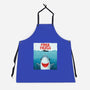 Free Shark Hugs-Unisex-Kitchen-Apron-erion_designs