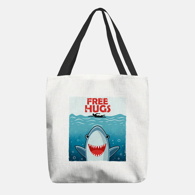 Free Shark Hugs-None-Basic Tote-Bag-erion_designs