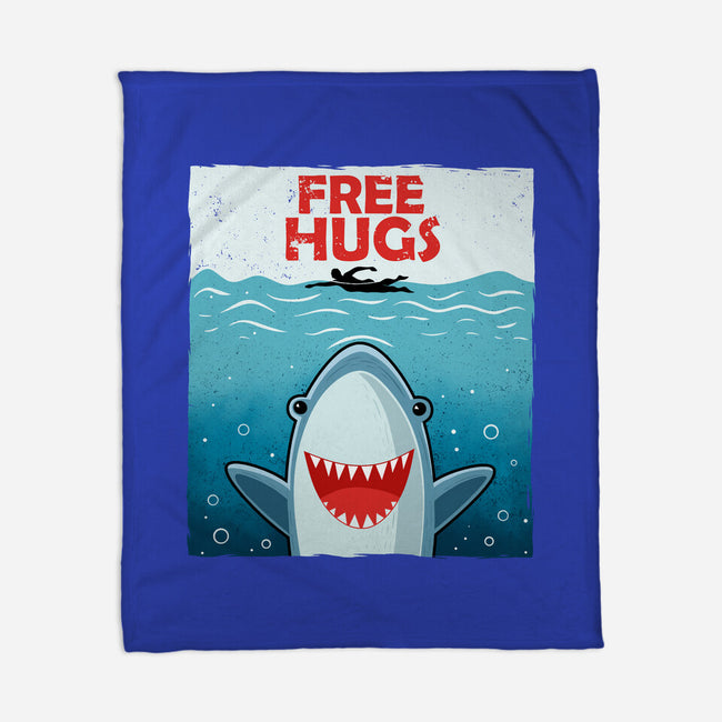 Free Shark Hugs-None-Fleece-Blanket-erion_designs