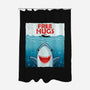 Free Shark Hugs-None-Polyester-Shower Curtain-erion_designs