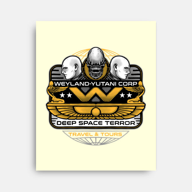 Deep Space Terror-None-Stretched-Canvas-momma_gorilla