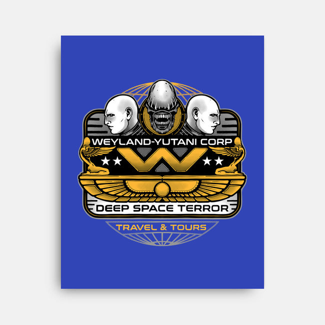 Deep Space Terror-None-Stretched-Canvas-momma_gorilla