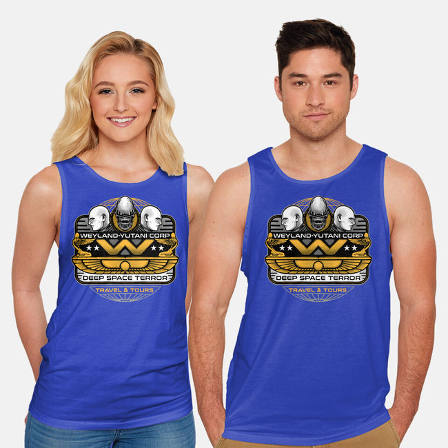 Deep Space Terror-Unisex-Basic-Tank-momma_gorilla