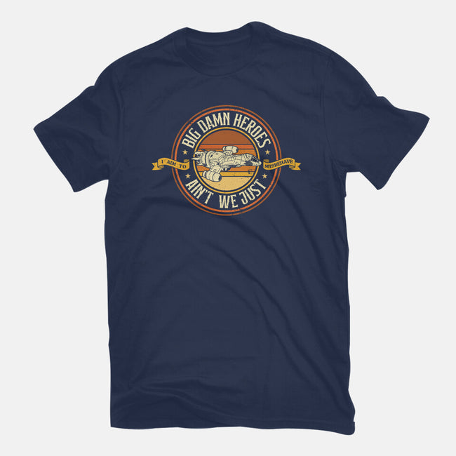 Big Damn Retro Heroes-Mens-Basic-Tee-retrodivision