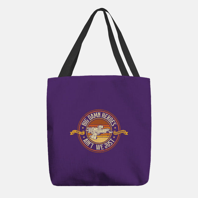 Big Damn Retro Heroes-None-Basic Tote-Bag-retrodivision