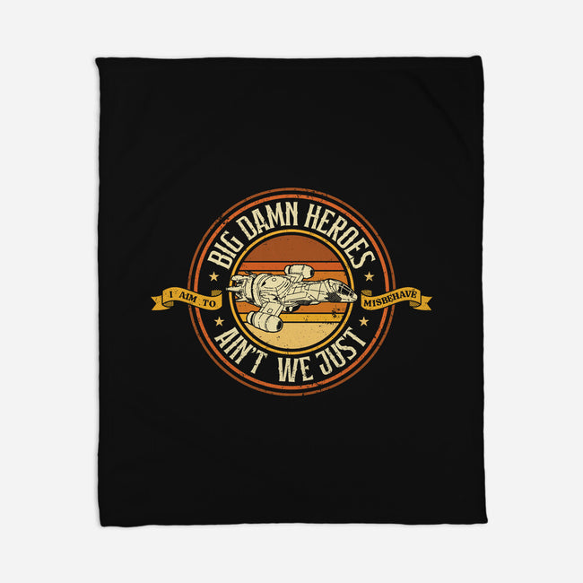 Big Damn Retro Heroes-None-Fleece-Blanket-retrodivision