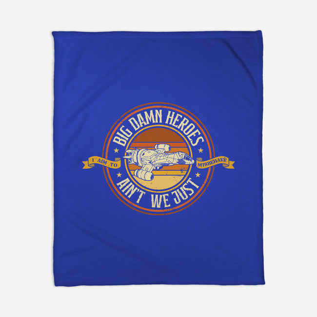 Big Damn Retro Heroes-None-Fleece-Blanket-retrodivision