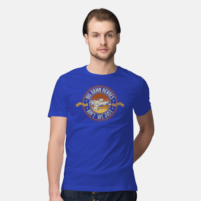 Big Damn Retro Heroes-Mens-Premium-Tee-retrodivision