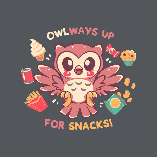 OWLways Up For Snacks-Unisex-Kitchen-Apron-TechraNova