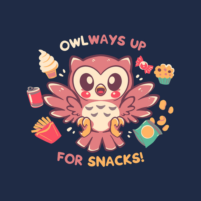 OWLways Up For Snacks-Baby-Basic-Tee-TechraNova