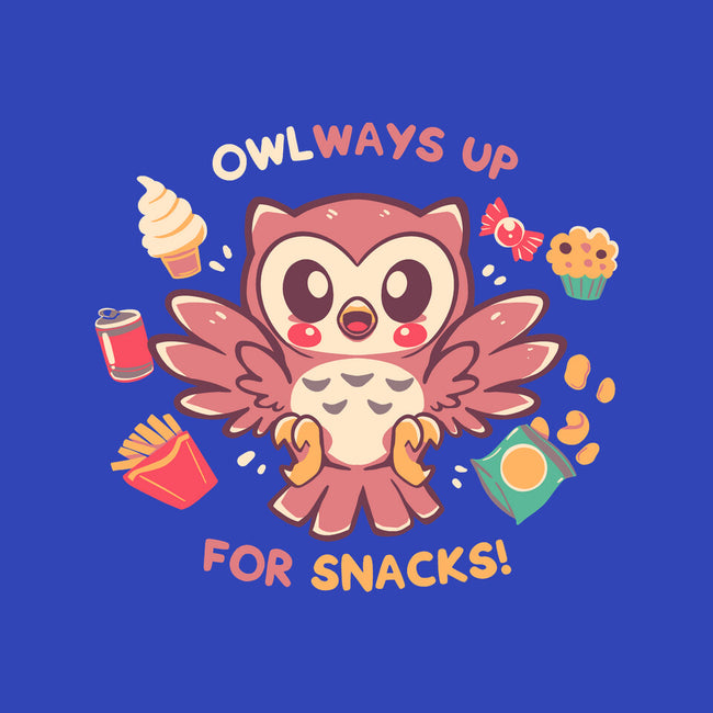 OWLways Up For Snacks-None-Fleece-Blanket-TechraNova