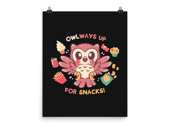 OWLways Up For Snacks