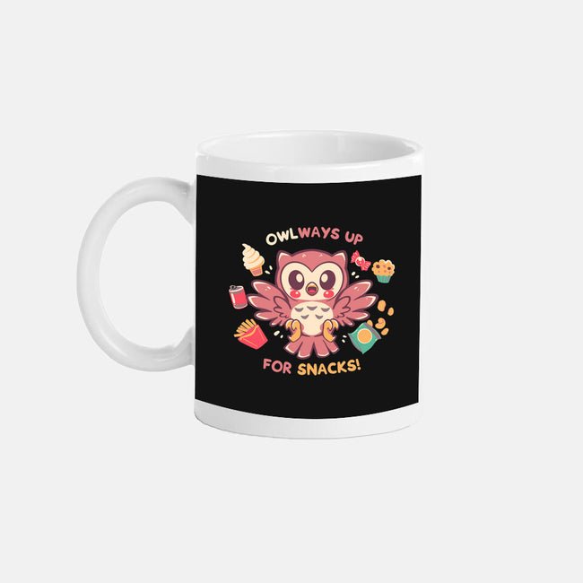 OWLways Up For Snacks-None-Mug-Drinkware-TechraNova