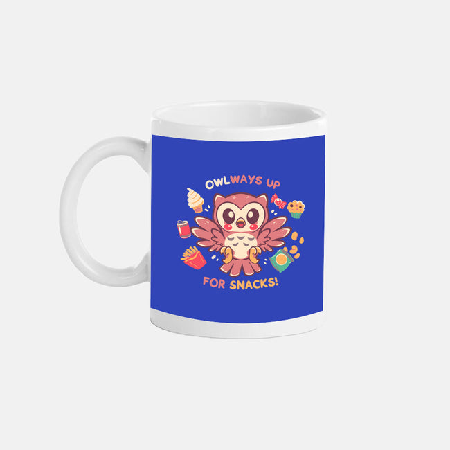 OWLways Up For Snacks-None-Mug-Drinkware-TechraNova