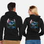 Tropical Visitor-Unisex-Zip-Up-Sweatshirt-momma_gorilla