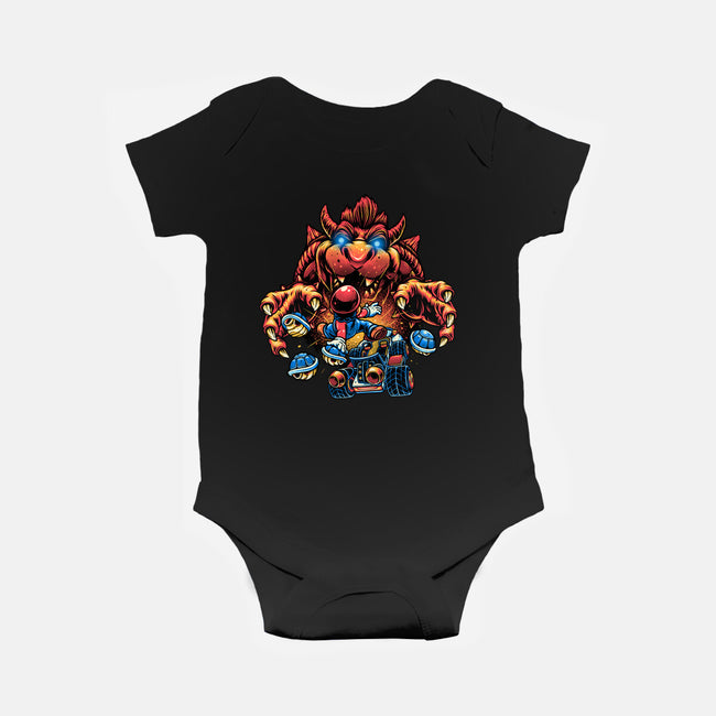 Against The Final Boss-Baby-Basic-Onesie-momma_gorilla