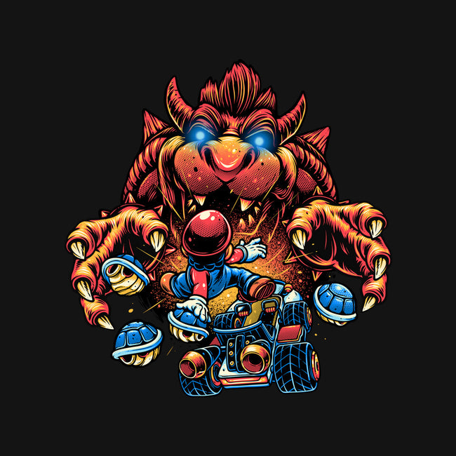 Against The Final Boss-None-Drawstring-Bag-momma_gorilla