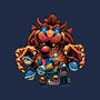 Against The Final Boss-None-Drawstring-Bag-momma_gorilla
