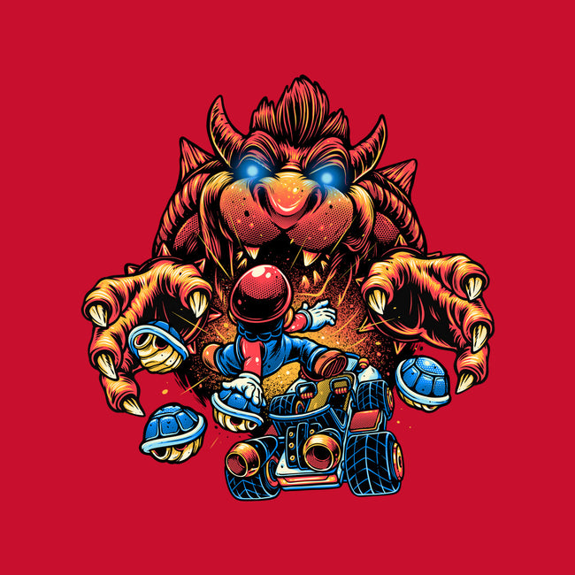 Against The Final Boss-None-Drawstring-Bag-momma_gorilla