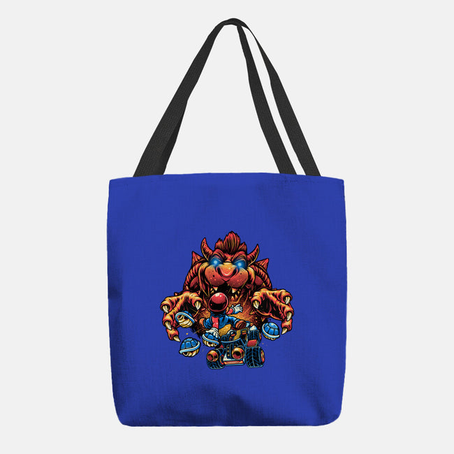 Against The Final Boss-None-Basic Tote-Bag-momma_gorilla