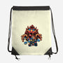 Against The Final Boss-None-Drawstring-Bag-momma_gorilla