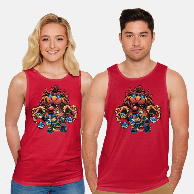 Against The Final Boss-Unisex-Basic-Tank-momma_gorilla