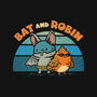 Bat And Robin-None-Glossy-Sticker-kg07