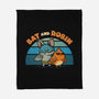 Bat And Robin-None-Fleece-Blanket-kg07