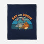 Bat And Robin-None-Fleece-Blanket-kg07